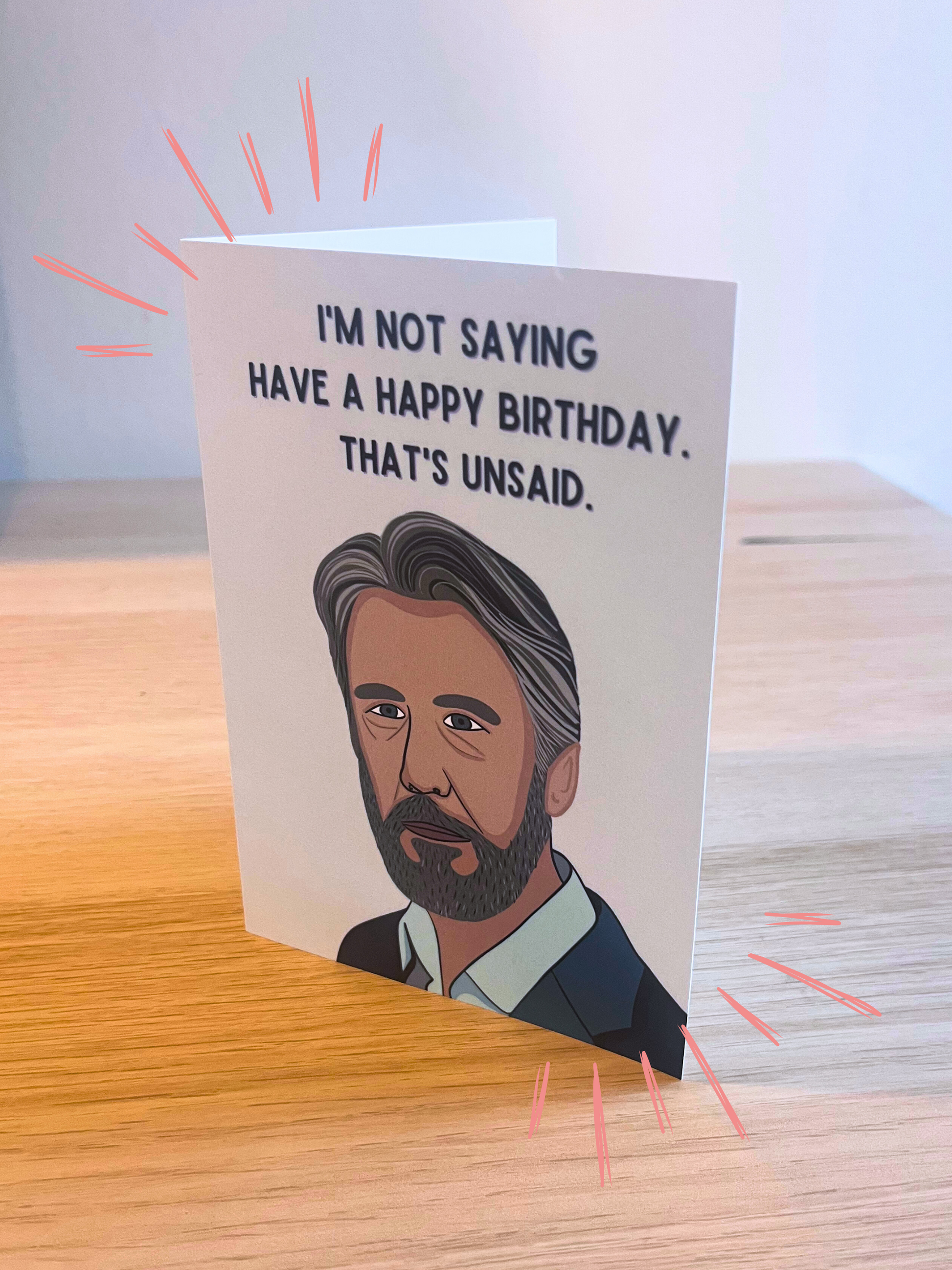 Connor Roy |Succession-inspired Blank Birthday Card