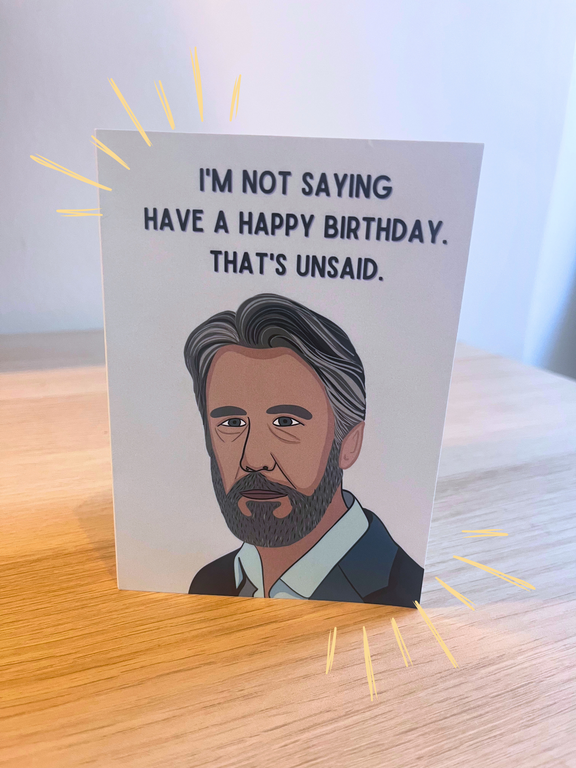 Connor Roy |Succession-inspired Blank Birthday Card