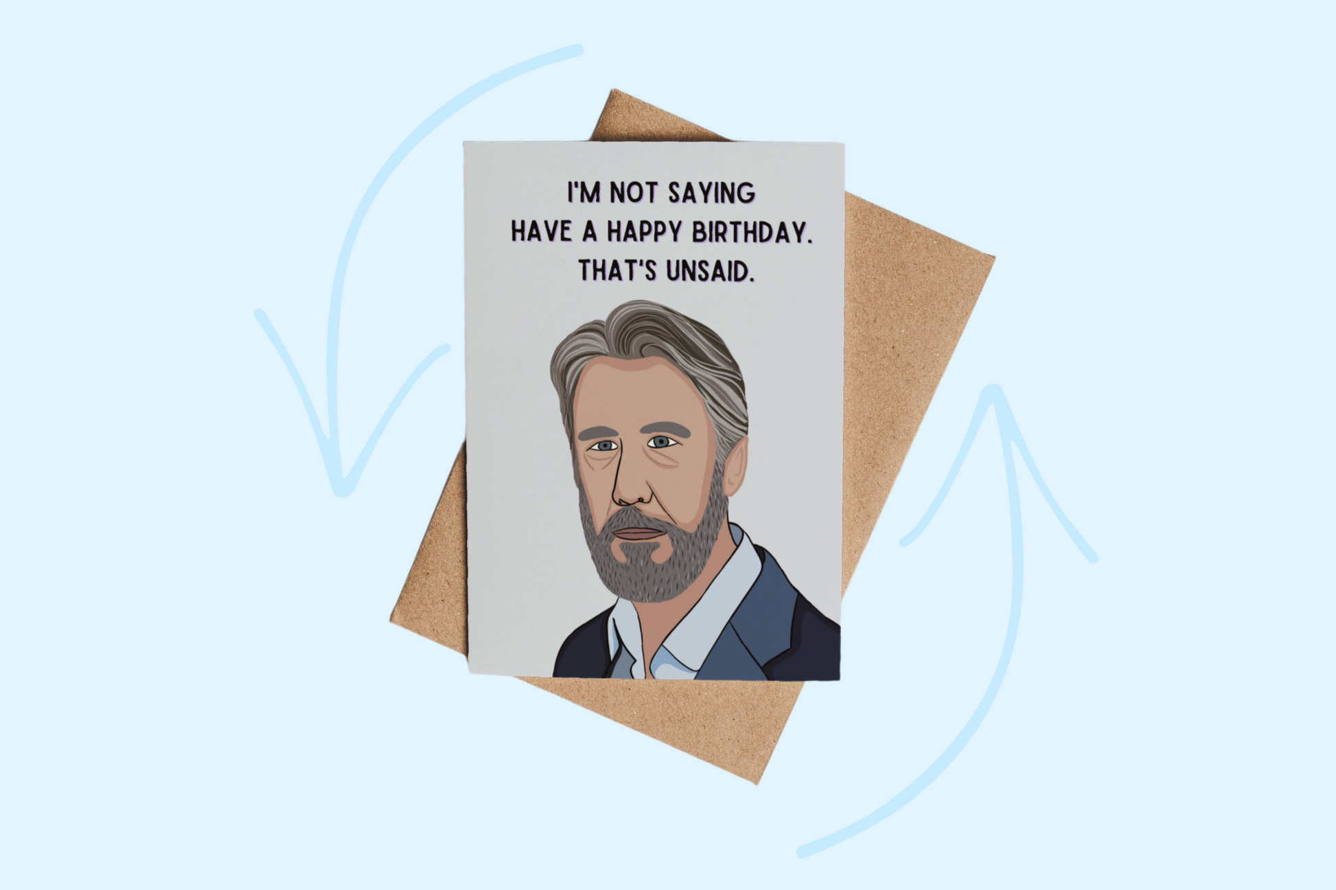 Connor Roy |Succession-inspired Blank Birthday Card